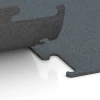 Großaufnahme vom Verbindungssystem von WARCO-Boden 6157 - Fitness Performance Elite Trainingsboden im Farbdesign Farngrün. Abmessungen 100 x 100 x 1 cm | 1,00 m².