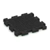 Aufsicht auf die Unterseite, also die Bodenseite von WARCO-Formteil 5186 - Fitness-Bodenschutzmatte im Format 500 x 500 x 40 mm.