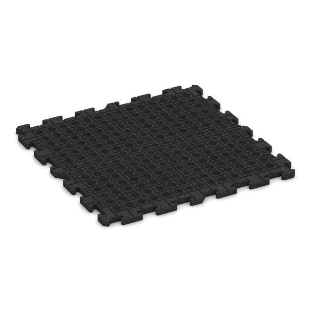 Aufsicht auf die Unterseite, also die Bodenseite von WARCO-Formteil 3354 - Hunde-Bodenplatte im Format 100 x 100 x 3 cm | 1,00 m².