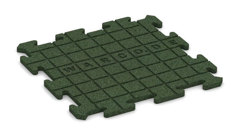 Entwässerungsrillen in quadratischer Anordnung - 4 mm tief