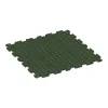 Aufsicht auf die Unterseite, also die Bodenseite von WARCO-Formteil 0342 - Bodenschutzmatte 1,8 cm HD – Fitness im Format 1000 x 1000 x 18 mm.