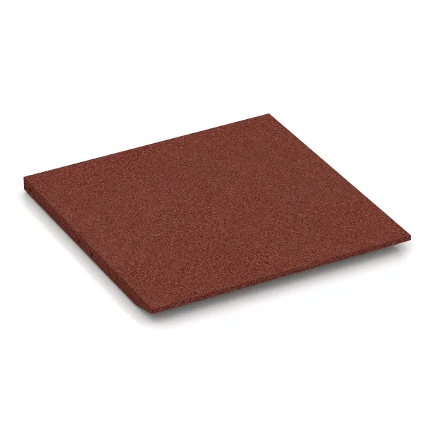 Aufsicht auf die Unterseite, also die Bodenseite von WARCO-Formteil 0462 - Eck-Platte (zwei Seiten abgeschrägt) im Format 500 x 500 x 30 mm.