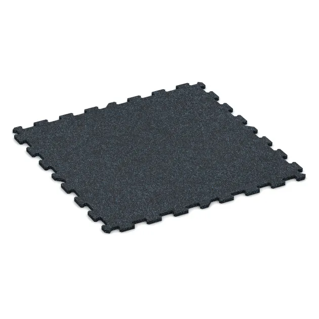 Aufsicht auf die Unterseite, also die Bodenseite von WARCO-Formteil 1131 - Fitnessboden Kompakt im Format 970 x 970 x 16 mm | 0,94 m².
