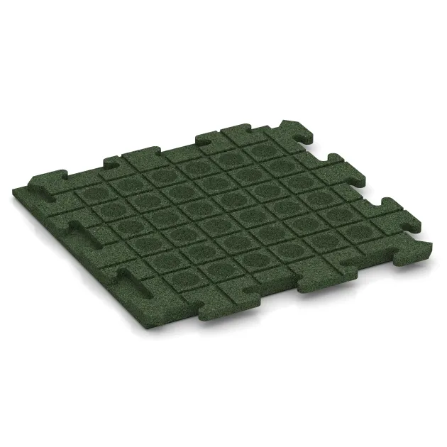 Aufsicht auf die Unterseite, also die Bodenseite von WARCO-Formteil 5962 - Event-Boden im Format 500 x 500 x 30 mm.