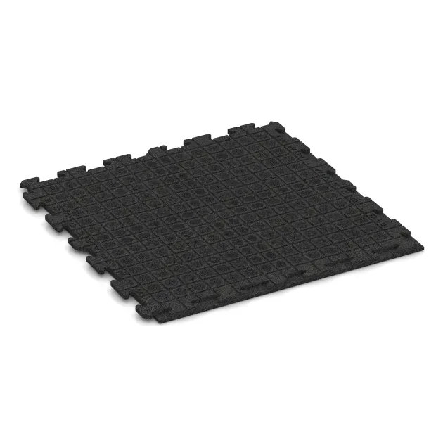Aufsicht auf die Unterseite, also die Bodenseite von WARCO-Formteil 5959 - Event-Boden im Format 1000 x 1000 x 30 mm.