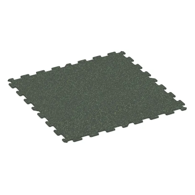 Aufsicht auf die Unterseite, also die Bodenseite von WARCO-Formteil 1022 - Fitnessboden Kompakt im Format 970 x 970 x 8 mm | 0,94 m.