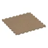 Aufsicht auf die Unterseite, also die Bodenseite von WARCO-Formteil 1109 - Fitnessboden Kompakt im Format 970 x 970 x 16 mm | 0,94 m².