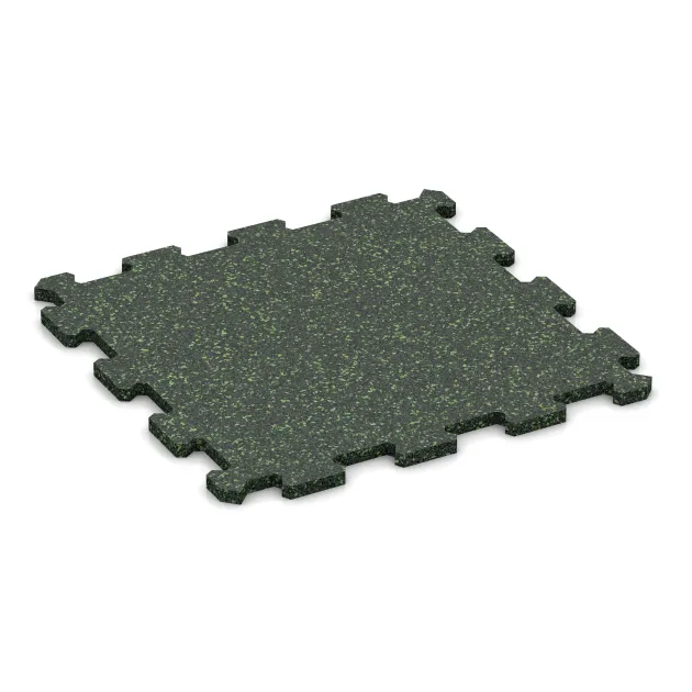 Aufsicht auf die Unterseite, also die Bodenseite von WARCO-Formteil 0961 - Fitnessboden Kompakt im Format 485 x 485 x 16 mm | 0,235 m².