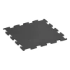 Aufsicht auf die Unterseite, also die Bodenseite von WARCO-Formteil 6150 - Fitness Performance Elite Trainingsboden im Format 100 x 100 x 2 cm | 1,00 m².