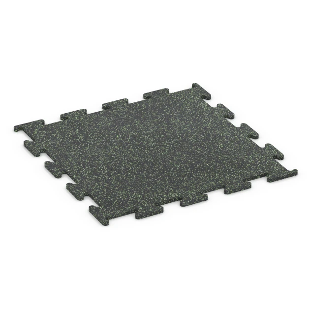 Aufsicht auf die Unterseite, also die Bodenseite von WARCO-Formteil 6979 - Fitness Performance Elite Trainingsboden im Format 100 x 100 x 2 cm | 1,00 m².
