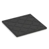 Aufsicht auf die Unterseite, also die Bodenseite von WARCO-Formteil 6355 - Terrassenplatte Classic im Format 50 x 50 x 3 cm | 0,25 m².