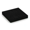 Aufsicht auf die Unterseite, also die Bodenseite von WARCO-Formteil 6207 - Fallschutzplatten im Format 50 x 50 x 8 cm.