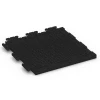 Aufsicht auf die Unterseite, also die Bodenseite von WARCO-Formteil 6190 - Fitnessboden-Fliese Classic im Format 50 x 50 x 3 cm | 0,25 m².