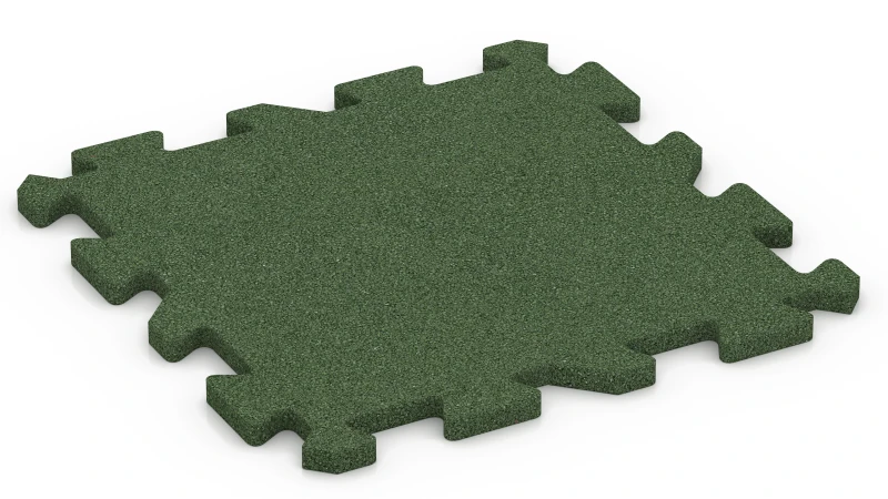 Drainagekanäle in quadratischer Anordnung