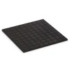 Aufsicht auf die Unterseite, also die Bodenseite von WARCO-Formteil 6475 - Funktionsplatte Kl. 1 im Format 52 x 52 x 1,8 cm.