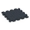 Aufsicht auf die Unterseite, also die Bodenseite von WARCO-Formteil 6961 - Fitness Premium Boden im Format 45,9 x 45,9 x 2,8 cm.