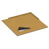 Typische Verlegung oder Einbausituation für den Artikel 6012 von WARCO - Fitness-Bodenschutzmatte, Farbton Zitronengelb in der Abmessung 1000 x 1000 x 30 mm.