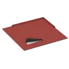 Typische Verlegung oder Einbausituation für den Artikel 6015 von WARCO - Fitness-Bodenschutzmatte, Farbton Rose in der Abmessung 1000 x 1000 x 30 mm.