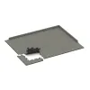 Typische Verlegung oder Einbausituation für den Artikel 4210 von WARCO - Sportboden‑Platte 1,8 cm, Farbton Grauer Granit in der Abmessung 500 x 500 x 18 mm.
