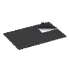 Typische Verlegung oder Einbausituation für den Artikel 0377 von WARCO - Fitnessboden Studio, Farbton Anthrazit in der Abmessung 1000 x 1000 x 18 mm.