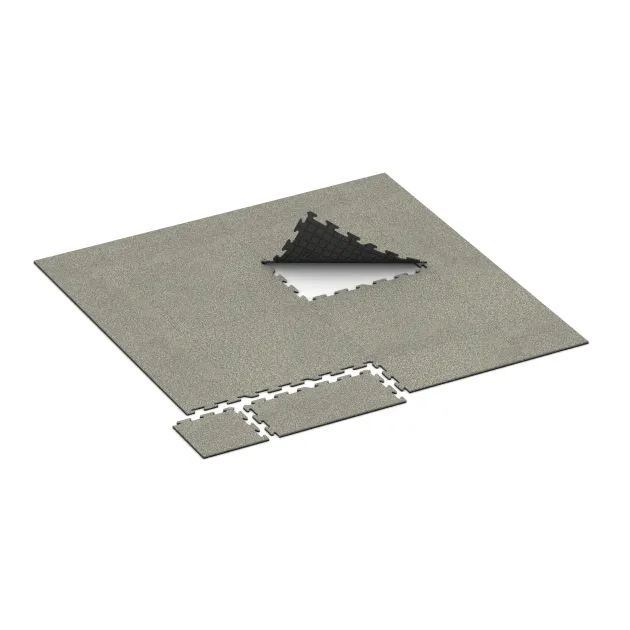 Typische Verlegung oder Einbausituation für den Artikel 4752 von WARCO - Randplatte, Farbton Heller Granit in der Abmessung 1000 x 485 x 18 mm.