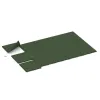 Typische Verlegung oder Einbausituation für den Artikel 0576 von WARCO - Fallschutzplatte, Farbton Grasgrün in der Abmessung 500 x 500 x 30 mm.
