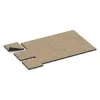 Typische Verlegung oder Einbausituation für den Artikel 0648 von WARCO - Fallschutzplatte, Farbton Travertin in der Abmessung 500 x 500 x 45 mm.