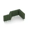 Typische Verlegung oder Einbausituation für den Artikel 2558 von WARCO - Gummi-Palisade, Farbton Grasgrün in der Abmessung ø250 x 600 mm.