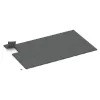 Typische Verlegung oder Einbausituation für den Artikel 0382 von WARCO - halbe Platte, Farbton Schiefergrau in der Abmessung 500 x 250 x 30 mm.