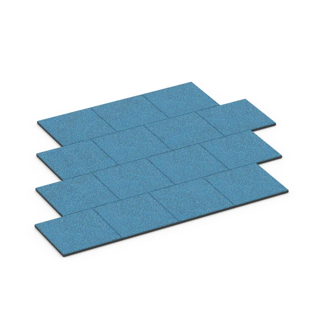 Typische Verlegung oder Einbausituation für den Artikel 6420 von WARCO - Fallschutzplatte – 90 cm, Farbton Atlantik in der Abmessung 50 x 50 x 3 cm | 0,25 m².