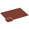 Typische Verlegung oder Einbausituation für den Artikel 6402 von WARCO - Fallschutzplatte – 190 cm, Farbton Ziegelrot in der Abmessung 50 x 50 x 5 cm | 0,25 m².