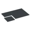 Typische Verlegung oder Einbausituation für den Artikel 7085 von WARCO - Hunde-Bodenschutzmatte, Farbton Anthrazit in der Abmessung 102,5 x 102,5 x 2,2 cm | 1,05 m².