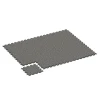 Typische Verlegung oder Einbausituation für den Artikel 6778 von WARCO - Gymnastikmatte, Farbton Dunkelgrauer Granit in der Abmessung 44,6 x 44,6 x 1,8 cm.