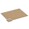 Typische Verlegung oder Einbausituation für den Artikel 6754 von WARCO - Spielmatte, Farbton Terra Cotta in der Abmessung 44,6 x 44,6 x 1,8 cm.