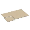 Typische Verlegung oder Einbausituation für den Artikel 6928 von WARCO - Messeboden Klickfliese, Farbton Travertin in der Abmessung 97,1 x 97,1 × 1,8 cm.