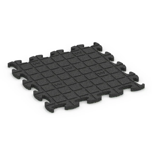 Typische Verlegung oder Einbausituation für den Artikel 6933 von WARCO - Fallschutz Puzzlematte, Farbton Englischer Rasen in der Abmessung 46 x 46 × 2,8 cm.