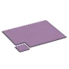 Typische Verlegung oder Einbausituation für den Artikel 6936 von WARCO - Fallschutz Puzzlematte, Farbton Lavendel in der Abmessung 44,6 x 44,6 × 2,8 cm.