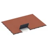 Typische Verlegung oder Einbausituation für den Artikel 7145 von WARCO - Outdoor-Fitnessboden, Farbton Feuersglut in der Abmessung 60 x 60 x 4 cm | 0,36 m².