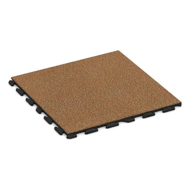 Foto der hinteren Seite vom unsymmetrischen WARCO-Formteil 5763: Event-Boden, Design Terra Cotta, Maße 1000 x 1000 x 30 mm.